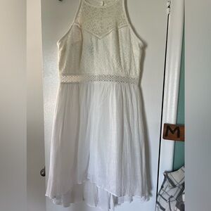 White juniors summer dress